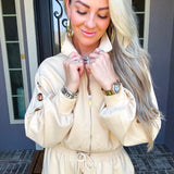 Rock Star Off Duty Grommet Jacket