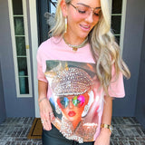 Some Like It Fancy Pearl Tee - Pink