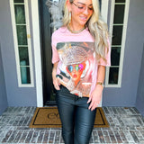 Some Like It Fancy Pearl Tee - Pink