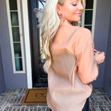 Luxury Sheer Button Up
