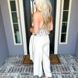 Wrapped In Luxury Satin Trousers