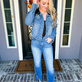 Soho Straight Leg Front Slit Jean