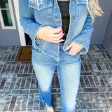 Soho Straight Leg Front Slit Jean