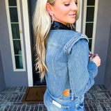 Haute Rebel Jeweled Denim Jacket