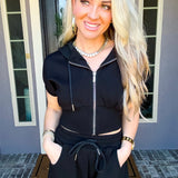 Runway Relaxed Zip Up Hoodie