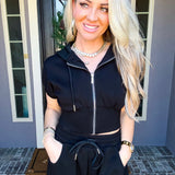 Runway Relaxed Zip Up Hoodie