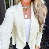 Casual Edit Cardigan - Cream