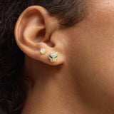 Jaguar Pavé Studs - Gold