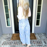 Flower Child Barrel Jeans