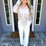 Eleganza Cream Trouser