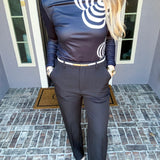 Heiress In Heels High Fashion Trousers