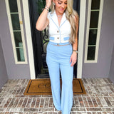 Bel Air Beauty Light Blue Pants