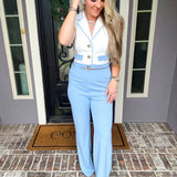 Bel Air Beauty Light Blue Pants