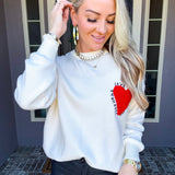 Kiss On The Forehead Sweater - Cream