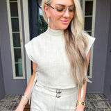 Tokyo Edge Mockneck Top