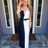 Couture De Vil Black & White Dress