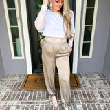 Rich Girl Energy Satin Joggers