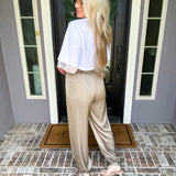 Rich Girl Energy Satin Joggers