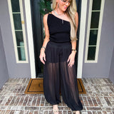 Model Behavior Sheer Joggers