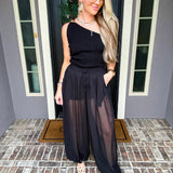Model Behavior Sheer Joggers