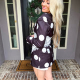 Fashion Week Favorite Polka Dot Lace Blazer