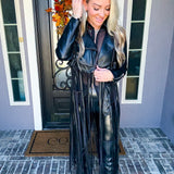 Runway Rebel Fringe Leather Jacket