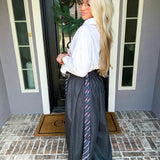 Street Icon Tie Detail Overall Pants