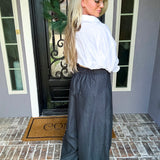 Street Icon Tie Detail Overall Pants