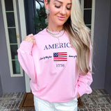 American Honey Pink Sweatshirt