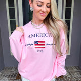 American Honey Pink Sweatshirt