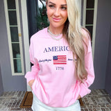 American Honey Pink Sweatshirt