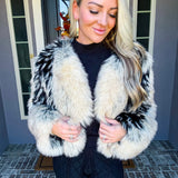 Alpine Chic Fur Coat