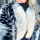 Alpine Chic Fur Coat