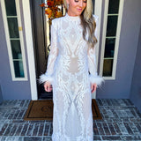 Snow Princess Sequin Dress