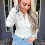City Edit Lace Top