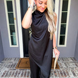 Private Collection Satin Asymmetric Top