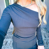 After Hours Off Shoulder Top