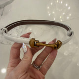 Caspian Belt - White