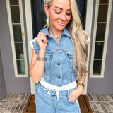 Edge Theory Denim Top