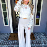 Style Stroll Open Knit Top