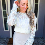 Style Stroll Open Knit Top