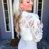 Style Stroll Open Knit Top