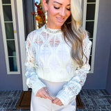 Style Stroll Open Knit Top