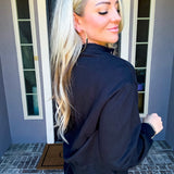 Polished Comfort Half Zip Sweatshirt