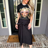 City Of Style Wrap Skirt
