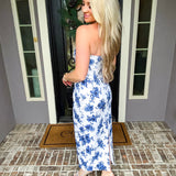 House Of Flowers Floral Bodycon Dress