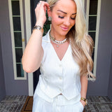 Trend Alert Pinstripe Vest