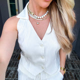 Trend Alert Pinstripe Vest