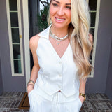 Trend Alert Pinstripe Vest