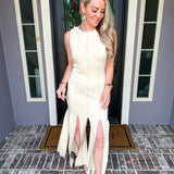 The Camellia Studded Dress